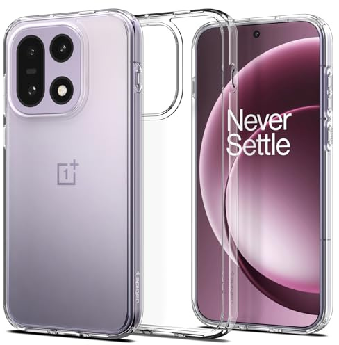 Spigen OnePlus 15 Ultra Hybrid Hülle -Crystal Clear | Air Cushion Tech, Anti-Yellowing, Militär-Grade Schutz, Spigen Signature Serie