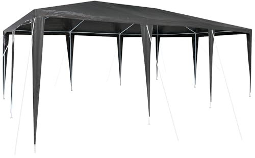vidaXL Party Zelt Anthrazit 6x4 m PE