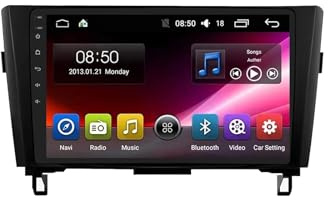 Car Radio para Nissan Qashqai J11 X-Trail 3 T32 2013-2017 9 Pulgadas Android 15 Autoradio con Wireless Carplay Android Auto para, 8 Core 6G+128G