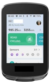 GPS Cycling Computer, Compatible With GEOID, Replacement For Strava, 2.8 Inch Touchscreen Waterproof Odometer With Global Navigation(CC700PRO with film)