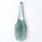 Wiederverwendbare Einkaufstasche von Metyou, aus Netzstoff, Organizer, Einkaufen, Tasche für Obst, Aufbewahrung, Shopper grün