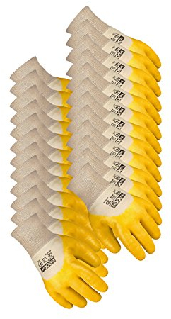 12 x texxor 2356 Nitril-Sicherheits-Handschuhe mit Handschuhberater, 12 Paar-10