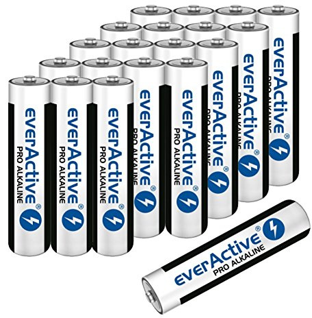 Batterien Micro AAA LR03 Alkaline Vorratspack 20 Stück everactive Markenqualität