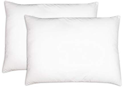 ZOLLNER 2er Set Kopfkissen - Made in Germany – Polyesterfüllung - Bezug aus hochwertigem Polyester - waschbar bis 60°C - 40x60 cm - Hotelqualität - Oeko Tex® Zertifiziert