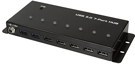 LogiLink - USB 3.0 Hub, 7-Ports, Industrieausführung