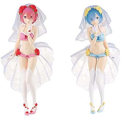 Banpresto Re: Zero Starting Life in Another EXQ figure RAM REM SP assorted 2set