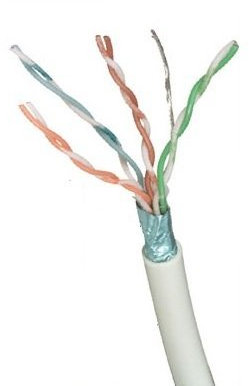 Besser Cavo Telefonico Matassa da 250 Metri Schermato Impianti Telefonici (4 x 2 x 0,6 mm - 8 Fili) (250 PEZZI) - . -8HKP-SPLH