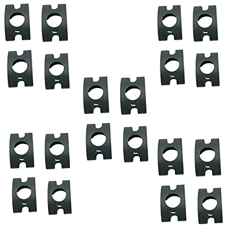 TAKPART 20x Halteklammer Bremsleitung Bremsschlauch Haltefeder Halter Klammer 171611715 4D0611715B
