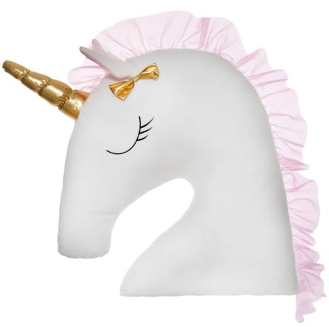 Atmosphera - Kinderkissen Maxi Licorne - weiß 55x55 cm - Weiß