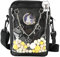 Vensivy Ita Bag DIY Transparente Crossbody Anime Pins Tasche Schulter Messenger Itabag Comic Anime Satchels, Schwarz, One Size, Umhängetasche