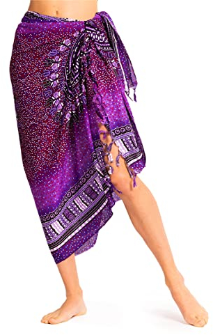 PANASIAM Sarong Maoi 01, 165x113cm, violet