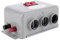 Riscaldatore per auto compatto da 12 V Ventola per parabrezza portatile a 3 fori con riscaldatore per auto ad alta potenza e ventola di raffreddamento Riscaldatore invernale a riscaldamento rapido da
