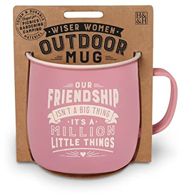 History & Heraldry Personalised Outdoor Mug (Friendship)
