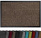 comflor Hochwertige Fußmatte Braun-Schwarz 60x90 groß für Innen & Außen - Schmutzfangmatte rutschfest, waschbar & wetterfest - Fussmatte für Eingangsbereich & Aussenbereich - Läufer Flur dünn