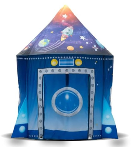 ENJOYPM Kinderzelt, Kinderhaus, Tipi, Kinderhäuschen, Kinderhäuschen im Freien, Spielzeug für Kinder, Geschenk für Kinder 3,4,5,6,7 Jahre, Kinderspiel, Stoffhäuschen, Geburtstagsgeschenk, Weihnachten