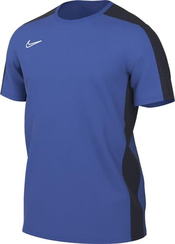 NIKE Men's M NK DF ACD23 TOP SS BR T-Shirt, Royal Blue/Obsidian/White, L