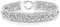 Charmsy 925 Sterling Silver Classic Byzantine Bracelet for Women | Handmade Italian Byzantine Beaded Mesh Link Chain Bracelet 7 Inches