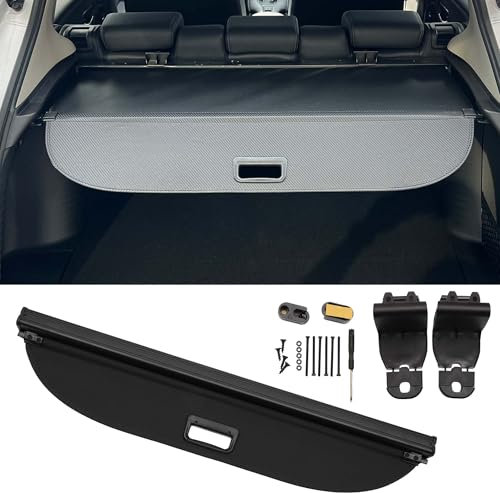 Motoforti Cubierta De Carga Retráctil Para Bmw X1 2023-2024 Estante De Maletero Trasero Sombra De Seguridad Para Equipaje Lienzo Con Accesorios Negro Brillante