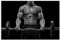 Poster für Herren, Muskel-Fitness-Poster, Langhantel, Gewichtheben, Übung, Wandkunst, Schwarz-Weiß, Malerei, Fitnessstudio, Zuhause, nordischer Stil, Bilddekoration, Poster, Leinwand, Poster,