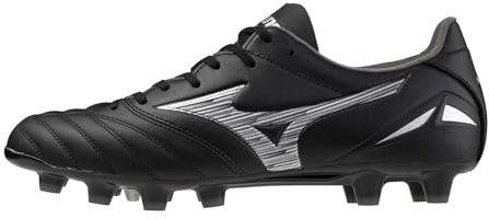 Mizuno Morelia Iv P Rugby-Stiefel für Herren, schwarz/silberfarben, 46 EU