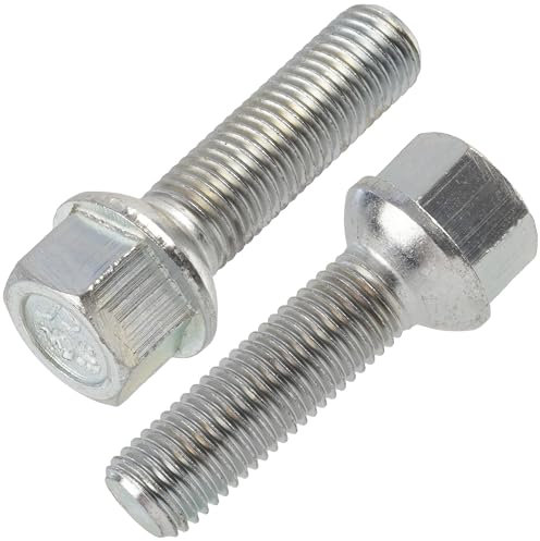 AERZETIX - C76922-2x Boulons de roue M12x1.5 - compatible avec numéros OE 000 990 10 07, 000 990 48 07, 124 400 00 70, 124 400 01 70, 124 400 04 70, 202 400 00 70