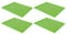 Dehydrator Trays,BPA,Food Grade,Easy to,4 Pack Silicone Dehydrator Trays Prevent Sticking with Edges for Vegetables,Cookies,Fruit,Leather (Green)