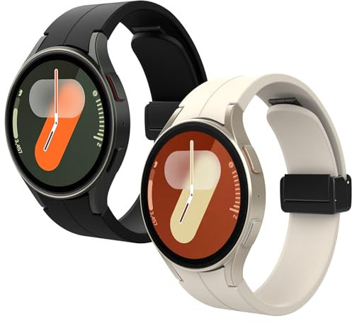 WD&CD Pack Correa Compatible con Galaxy Watch 7 40mm 44mm - Pulsera para Watch 6 Classic 5 Pro 4 Classic/FE