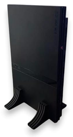 Geek Art Play Support Vertical pour PS2 Slim - Rangement Compact et Sécurisé pour Votre Console