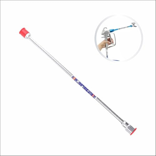 Lylxienty 30cm Sprayer Extension Rod Airless Paint Spray Guns Extension Pole Extension Rod for Sprayer Airless Nozzle Extension Spray Gun Paint