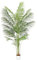 mcc direct Artificial Palm Tree, 200cm Tall Large Decorative Artificial Plant with Plastic Planter and Artificial Moss for House Bedroom Office Garden Store Decoration