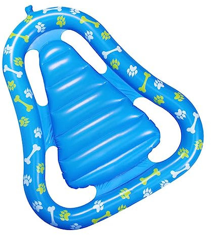 BESPORTBLE Cama De Natación para Perros Flotadores Inflables para Piscinas De Perros Colchoneta Flotante para Mascotas
