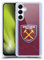 Head Case Designs Officially Licensed West Ham United FC Home 2023/24 Crest Kit Gel Case [Military Grade Protection] Compatible With Samsung Galaxy A16 5G