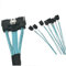 MCIO - Cable SATA de 74 pines a 8X, adaptador de almacenamiento de alta densidad, color aguamarina