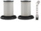 HOgardenME Kit de filtros de repuesto para Bosch Unlimited para Gen2 Series 8, filtros lavables con cepillo de aspiradora de repuesto (2 unidades)