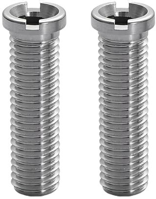 2PCS Sink Basket Screws, Sink Strainer Screws, Made of Stainless Steel, Are Sturdy, Durable and Rust-proof. Suitable for Kitchen, Bathroom and Hotel Filters. (45mm)