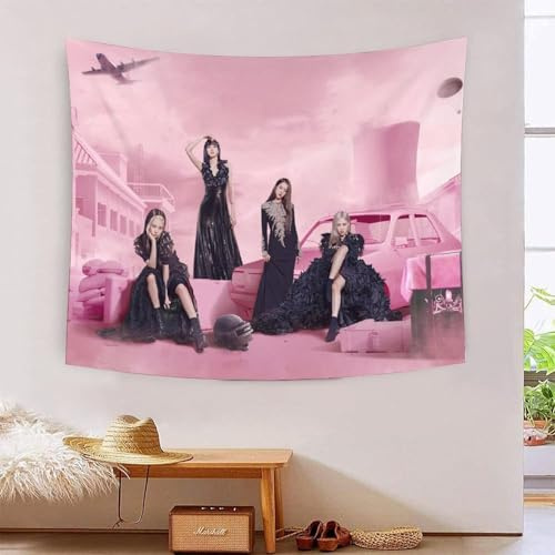 MJFCoin 3D Druck Girl Group Wandteppiche Poster Ornament Wandbehang Wandteppich Raumteiler Vorhang Für Schlafzimmer Wohnzimmer Wohnheim Tapisseries 180cmx230cm