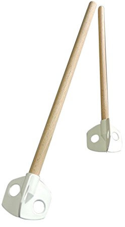 Quirl Flügelquirl je 1 Sück 22 und 26cm mit Kunststoffkopf