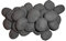 30 Gas Fire Replacement Ceramic Pebbles Replacements/Bio Fuels/Ceramic/Boxed (Grey)