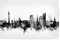 artboxONE Poster 30x20 cm Städte Dortmund Germany Skyline 2 - Bild Dortmund Germany Skyline