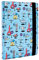 Silver HT - Funda Universal Estampada Space Blue metal para tablets de 9 a 10.4 pulgadas. Funda con función soporte y ángulo multiajustable