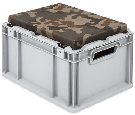 aidB Eurobox, NextGen Seat Box, camouflage Griffe offen, 43-22 - Einzel