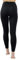 Yogalicious Knöchel-Leggings mit hoher Taille, knöchelfest, gekreuzt, V-Rücken, Schwarz, S