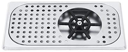 Jarra Rinser, 114 Mm De DiáMetro G1 / 2Inch Acero Inoxidable Limpiador De Tazas Enjuagadora De Vidrio Enjuagadora De Jarra Humeante