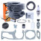 Mtanlo Kit de Piston de Cylindre 47MM pour Husqvarna 357 357XP 357XP EPA 359 359XP 359XP EPA Tronçonneuse 537157304 580303302 537157302 537248504 537248502 Kit de Joints Valve de Décompression