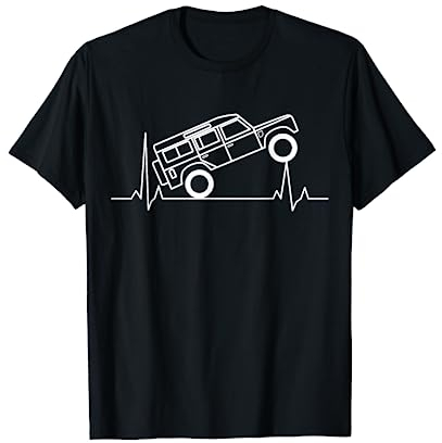 4x4 Reisefahrzeug Defender Dachzelt Offroad T-Shirt - Herren, Unisex Kinder - Schwarz, S - Kurzarm - Klassisch geschnitten, Crew-Kragen, Offroad-Enthusiast-T-Shirt