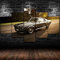 DDSDA Bilder Auto Mustang Eleanor F1 GTR Amg Leinwandbild 5 Teilig Kunstdruck Modern Wandbilder XXL 5 Teilig Leinwandbilder Bild Auf Leinwand Wandbild Wanddekoration Wohnzimmer 5 Stücke