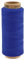 100 Meter Baumwollkordel 1,0 mm, Kordel Schnur Baumwolle Bindfaden Bäckergarn Geschenkband 0055 - Blau