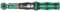 Wera 05075801001 Safe-Torque A 2 Drehmomentschlüssel mit 1-4''-Sechskantantrieb, 2-12 Nm, Schwarz-grün, 1/4, 2-12 Nm