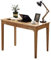 Nordisches Massivholz, Heimbüro-Schreibtisch, Moderner Minimalistischer Computertisch, Freizeit-Schreibtisch, Nussbaum Antik (Color : Walnut, Size : 140 * 56 * 75CM)