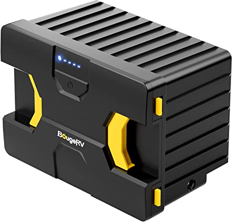BougeRV 173Wh Integrierter Akku für CRD2 Rocky2 CRH Auto Kühlbox 12v 230v auch passend für Kompressor Kühlbox mit Akkufach Bodega Alpicool AAOBOSI Mobicool, Batterie Akkubetrieb Aufladbare Eingebaute